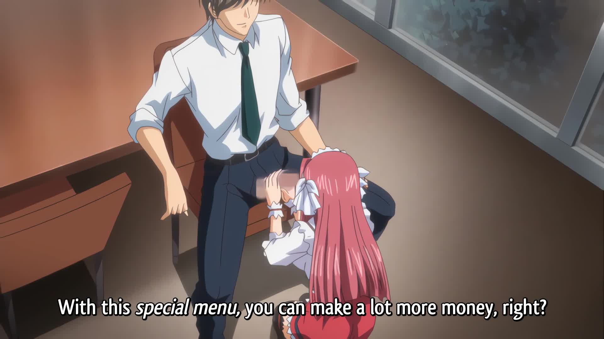 Ryoujoku Famiresu Choukyou Menu Episode 1