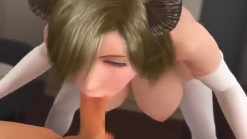 Sexy Succubi Summoned to Suck the Semen from his Shaft 3D